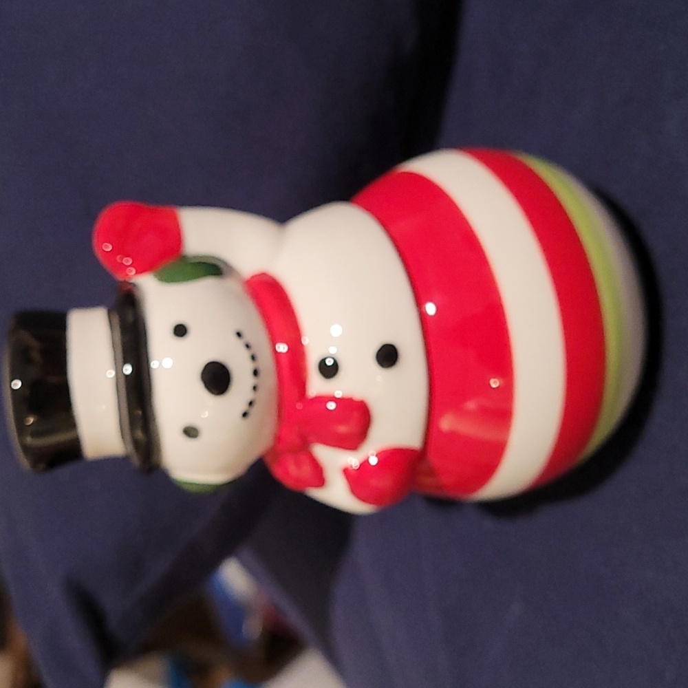 Snowman Salt and Pepper Shaker